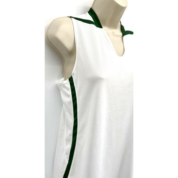 Champion Women's Double Dry Supreme Tank Top Size Small White Green NEW - Picture 5 of 10
